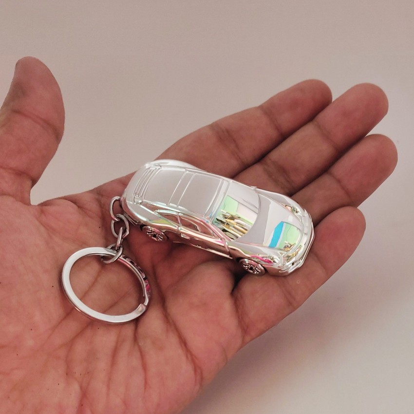 Car shape rechargeable lighter with keychain