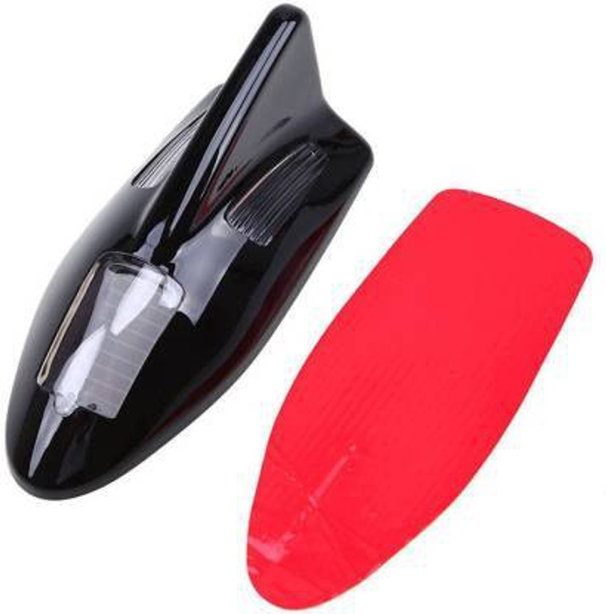 SEMAPHORE Solar Led Car Roof Spoiler Shark Fin Shape Antenna