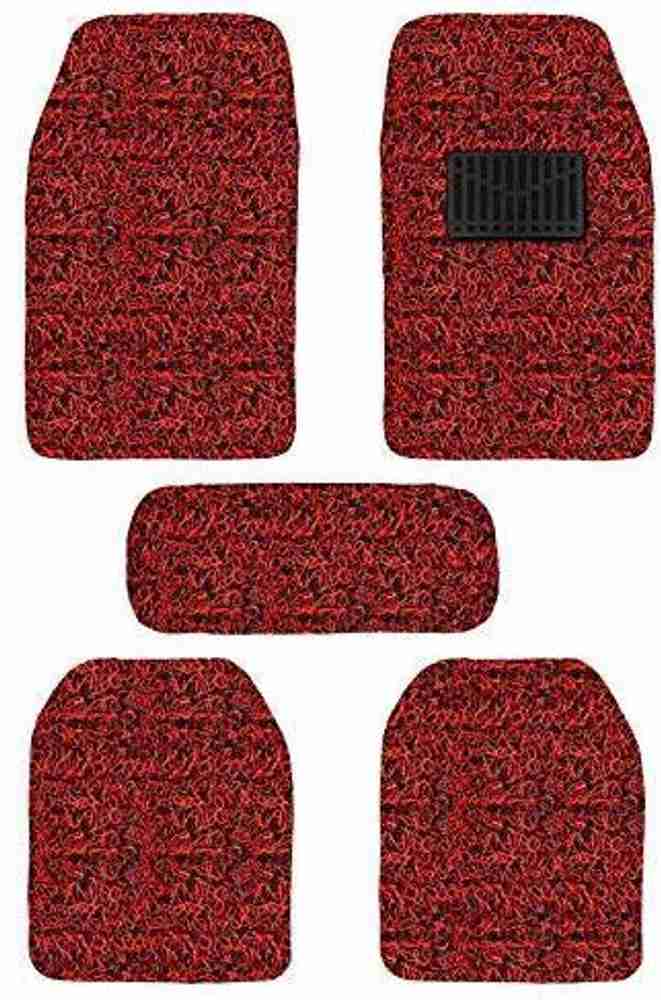 Red and black rubber sale car floor mats
