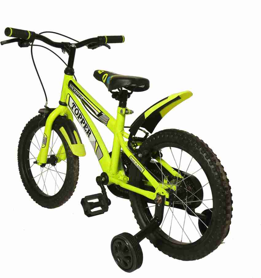 Xaipro 16T TOPPER BMX FLORO GREEN COLOUR 16 T BMX Cycle Price in
