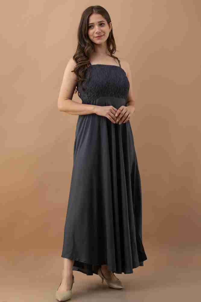 Buy Gray Dress Women, Wool Dress, Winter Dress, Womens Dresses, Fit and  Flare Dress, Pocket Dress, High Waisted Dress, Custom Dress 1613 Online in  India 