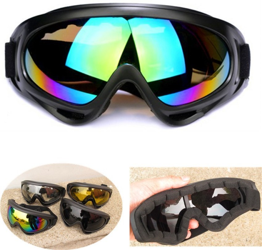 Miwings Motorcycle Safety Goggles Rainbow Extra Flexible Silicon Goggles  Motorcycle Goggles - Buy Miwings Motorcycle Safety Goggles Rainbow Extra  Flexible Silicon Goggles Motorcycle Goggles Online at Best Prices in India  - Sports