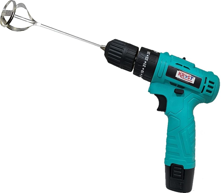 Buy Krost Electric Screwdriver Cum Drill Machine With Impact Driver for 90  Degree Angle L-Adapter Key Attachment 1/4inch Online in India at Best Prices