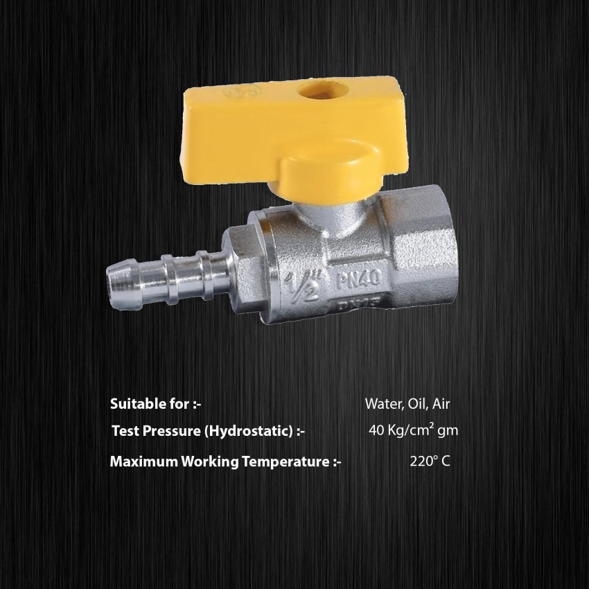 Brass Gas Nozzle Valve, Model Name/Number: Gnv-fh at Rs 180 in Pune