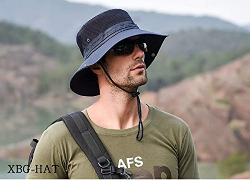 Summer Fashion Sunhat Men Fishing Boonie Hat Sun UV Protection