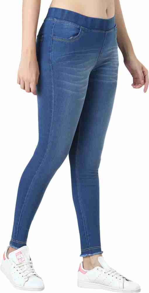 ZXN Clothing Light Blue Jegging Price in India - Buy ZXN Clothing Light  Blue Jegging online at
