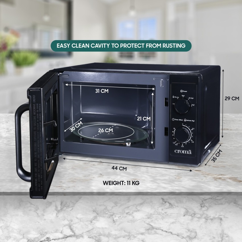 microwave oven croma price