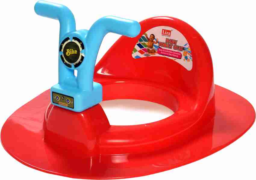 Nabhya Toilet Trainer Baby Potty Seat With Bike Handle And Back