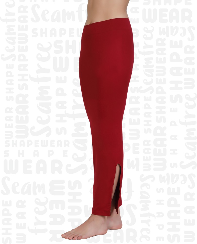 Buy BUYONN Women Maroon Spandex Saree Shapewear (XXL) Online at