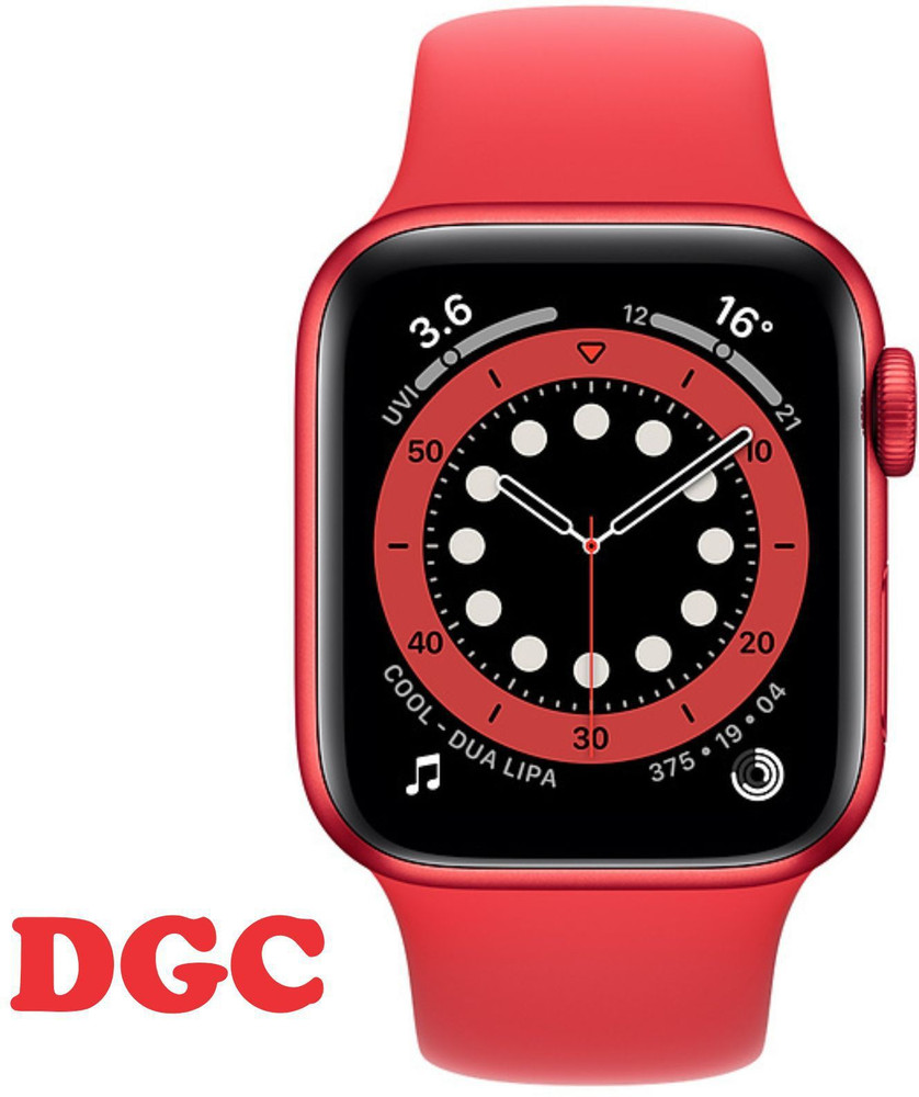 Dream Gift Cart T55 Plus Smart Watch Series 6 RED Smartwatch