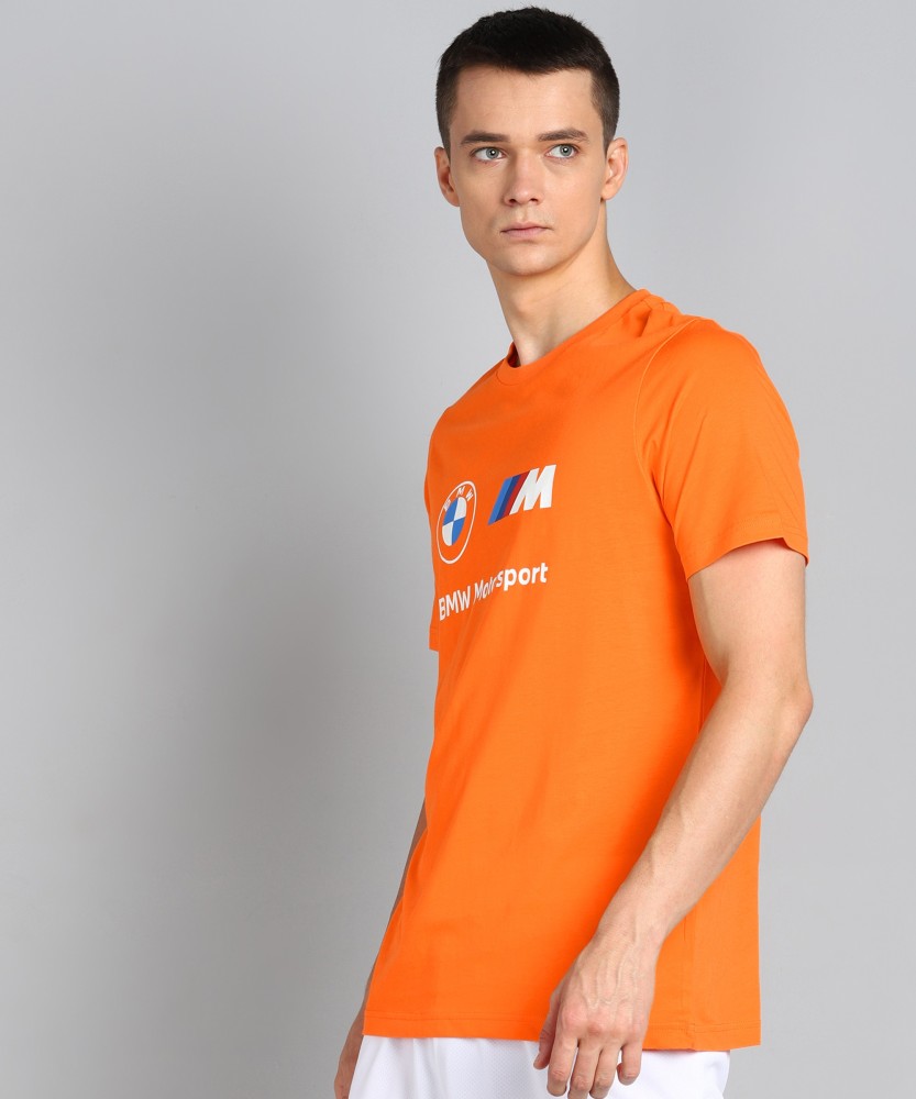 Puma orange shop t shirt