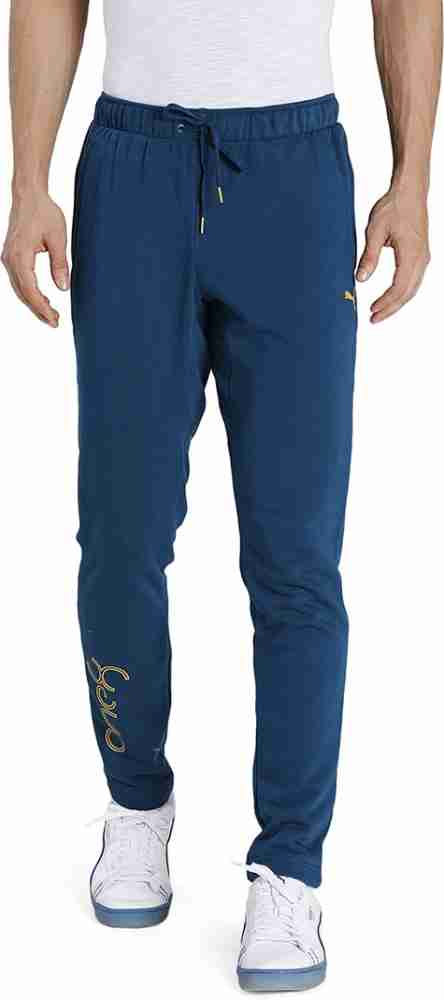 Blue orders puma joggers