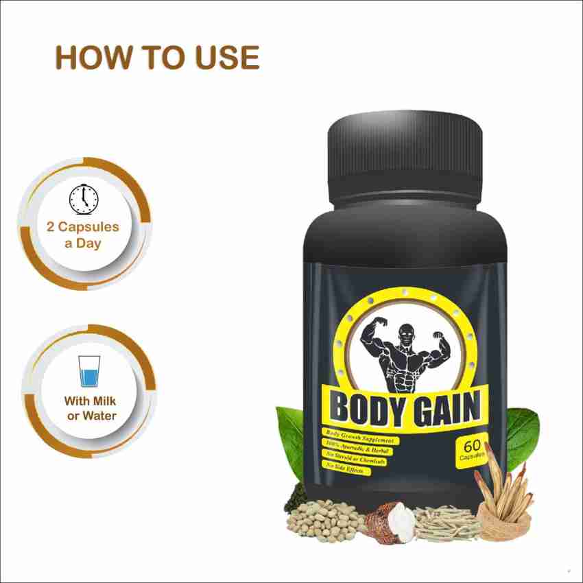NUTRILEY Muscle gain capsule, bodybuilding supplements, Weight Gain, Muscle  Building Price in India - Buy NUTRILEY Muscle gain capsule, bodybuilding  supplements, Weight Gain, Muscle Building online at