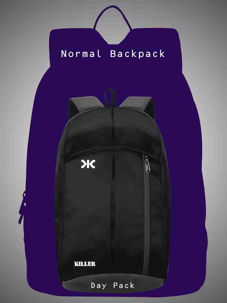 KILLER Jupiter 20 Black Medium Size Daily use 20 Litre Backpack 20