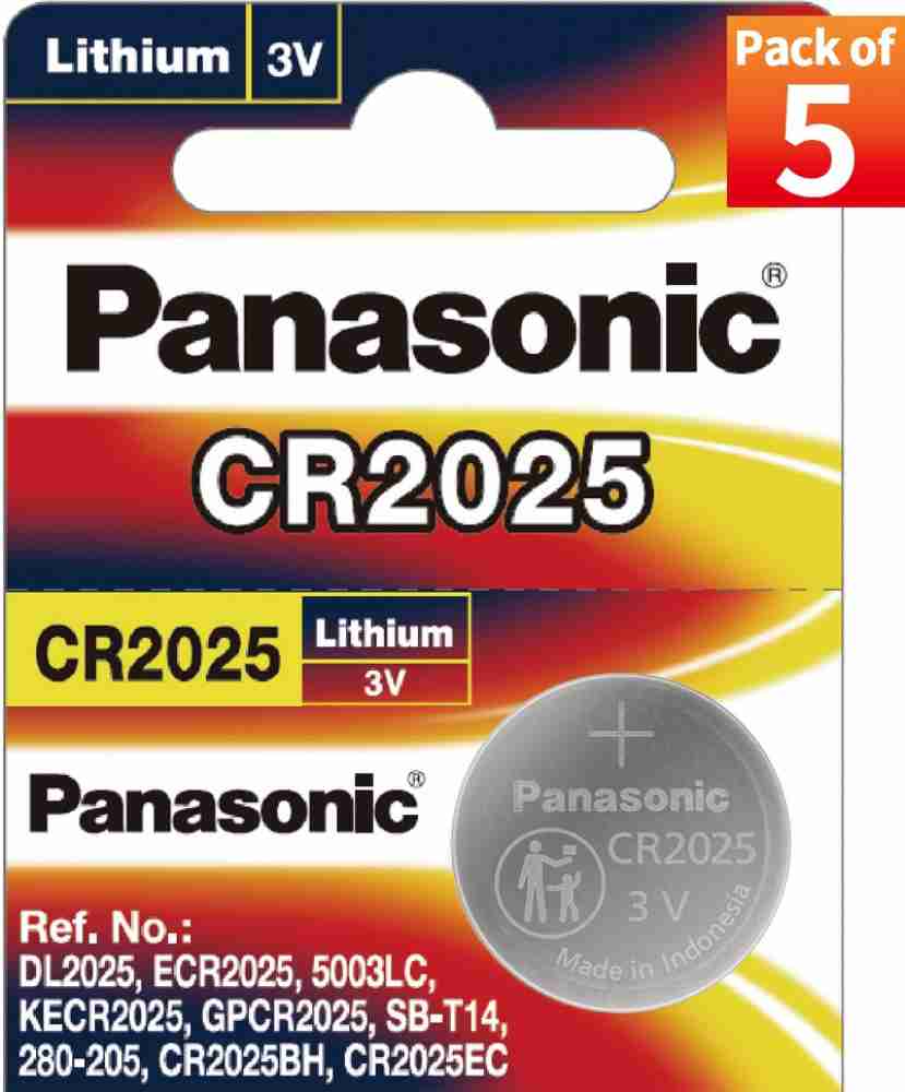 Panasonic Cr 2430 (Pack Of 5) Battery - Panasonic 
