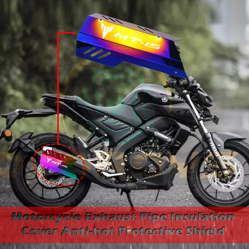 Mt 15 sale silencer cover