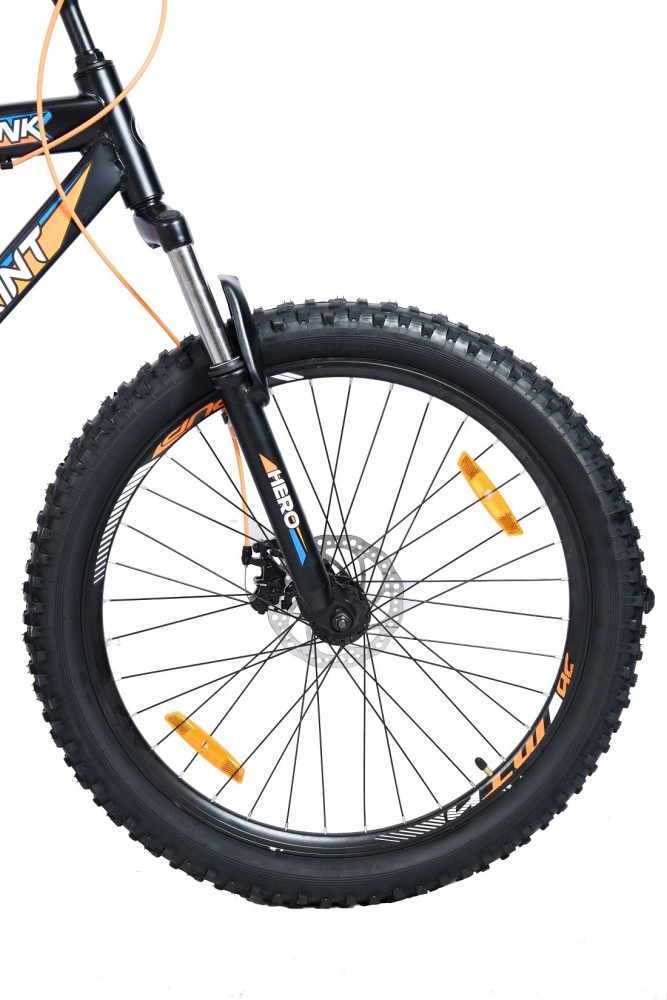 HERO Sprint Monk Front Suspension Dual Disc Semi Fat Bike 26 T Fat