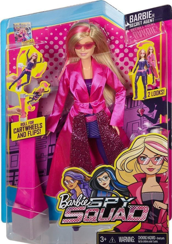Spy barbie best sale doll
