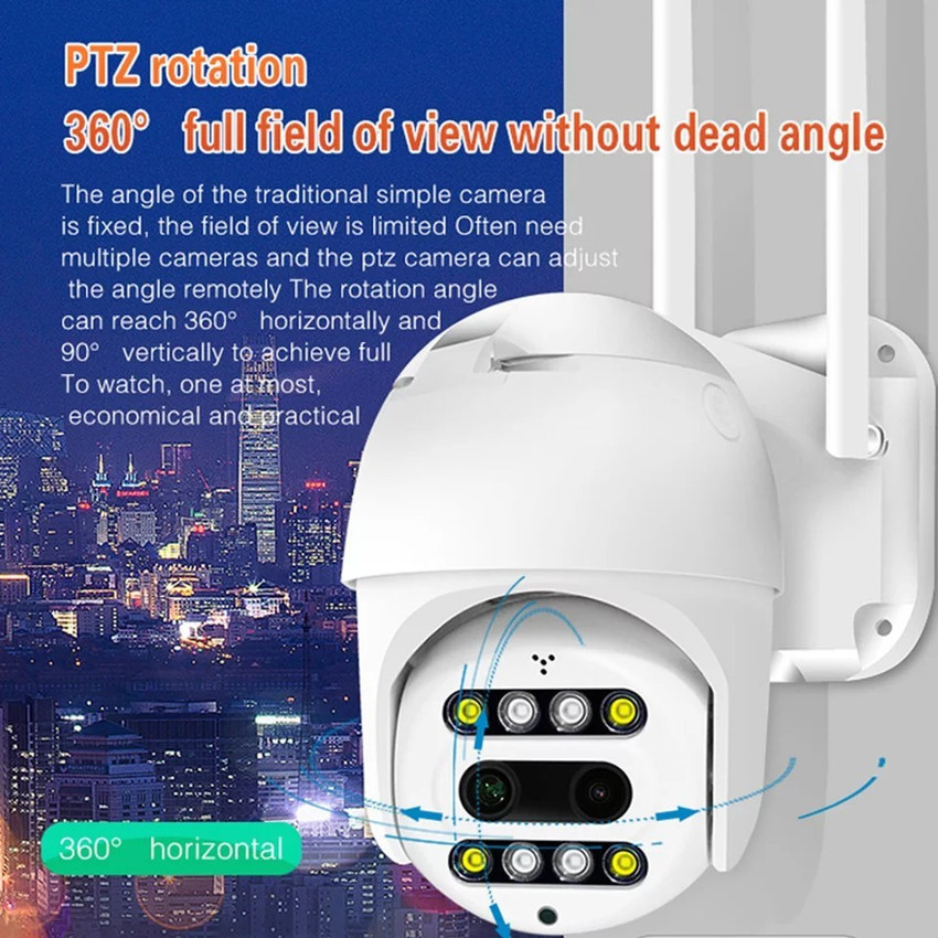 Ptz 360 best sale smart camera