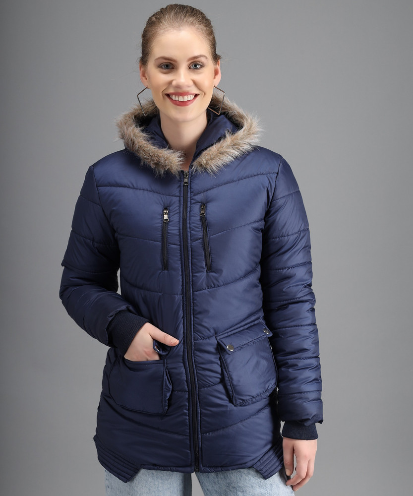 Christy World Full Sleeve Solid Women Jacket