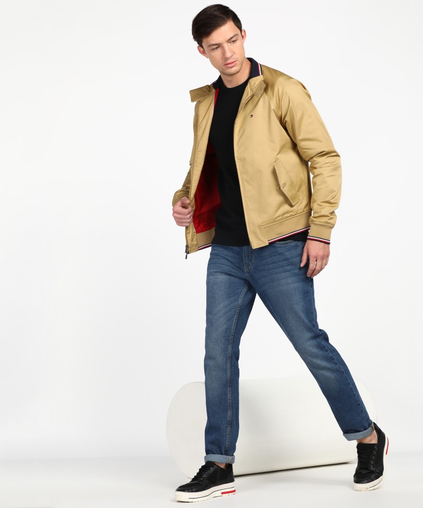 Tommy hilfiger tan on sale jacket