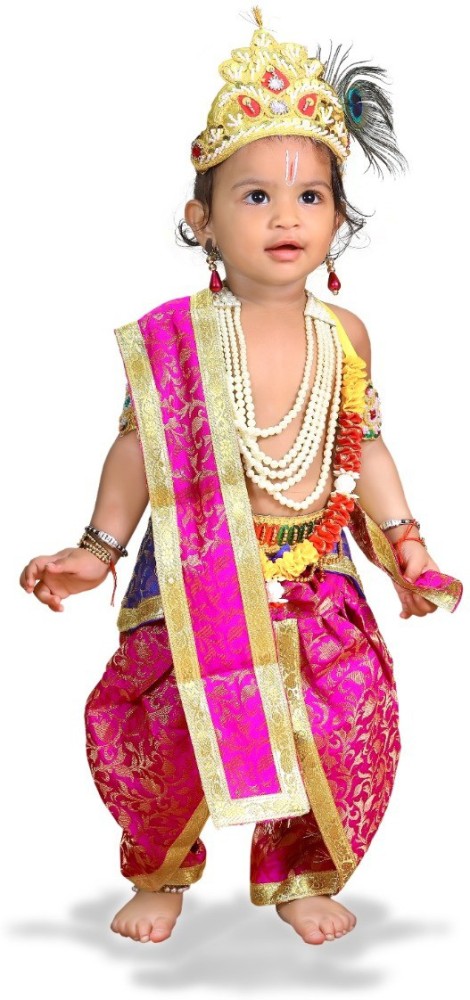 krishna Costume For Baby - Buy Krishna Costume Fancy Dress Online at  Mykanha.com MyKanha.com