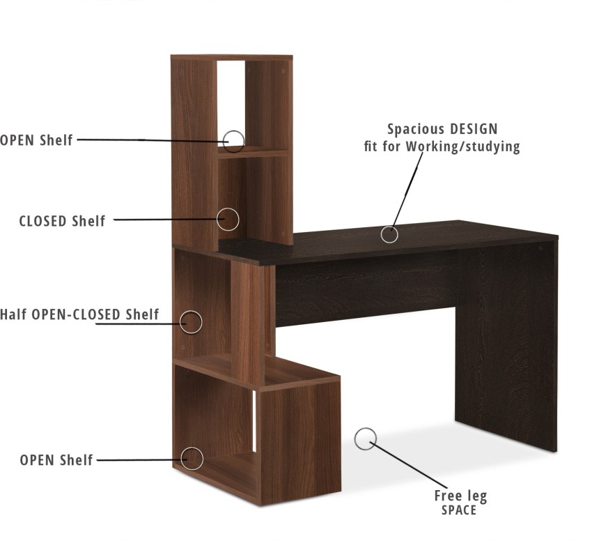 Delite Kom Neo Engineered Wood Computer Desk Price in India - Buy Delite  Kom Neo Engineered Wood Computer Desk online at