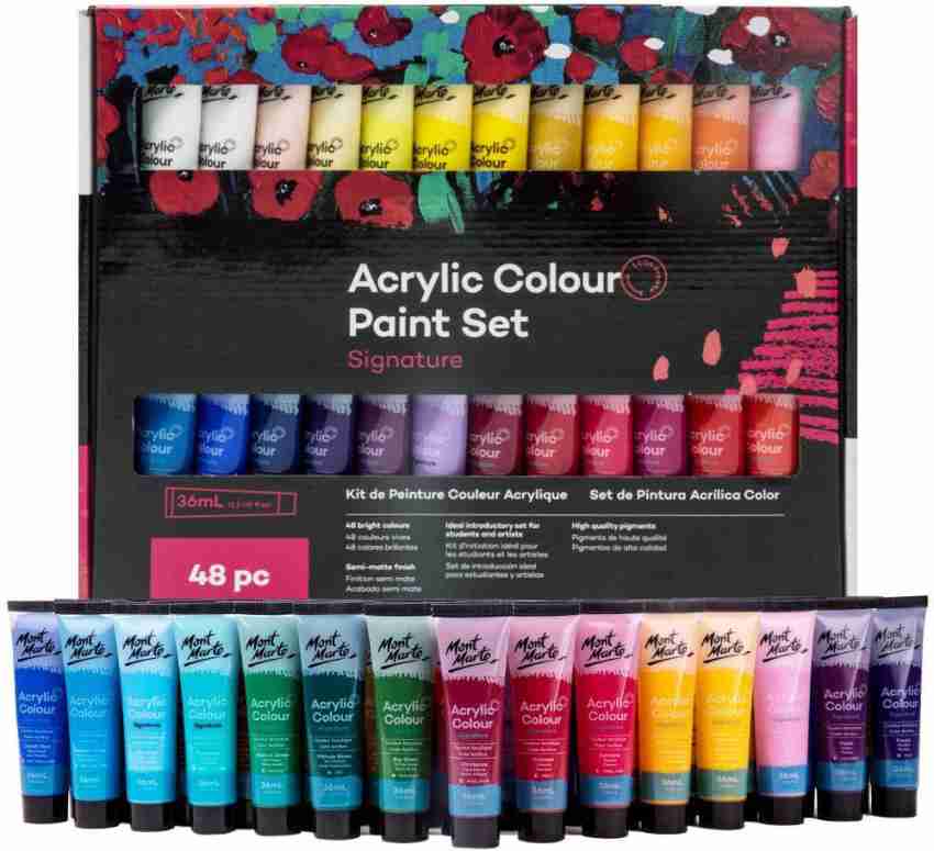 Levin Acrylic Paint Set 48 Colors 36ml, Suitable