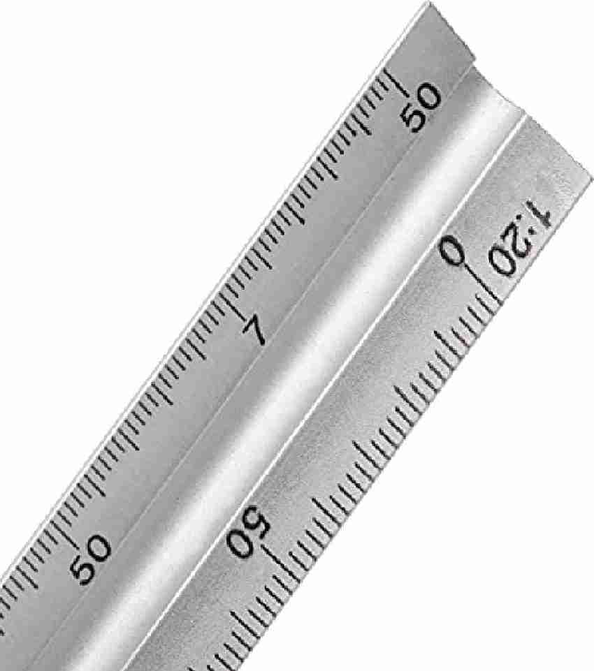 Aluminium scale shop ruler