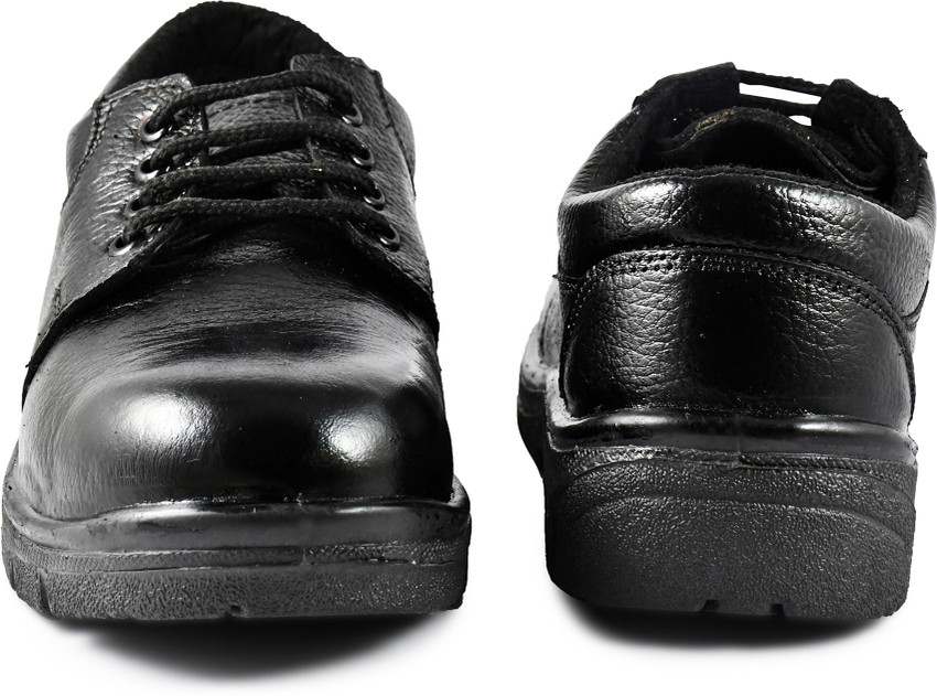 Joker Steel toe leather safety shoe office Black Formal Safety