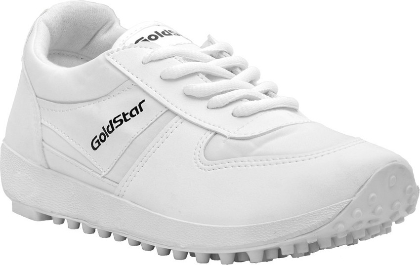 white goldstar shoes