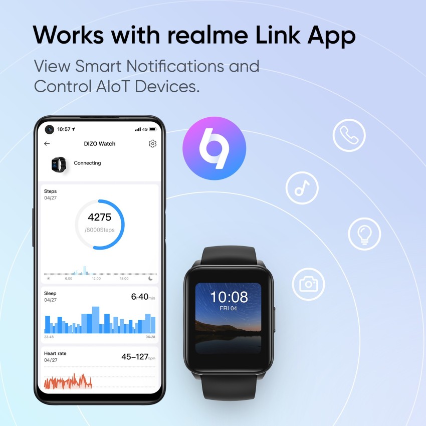 Realme best sale smartwatch 4g