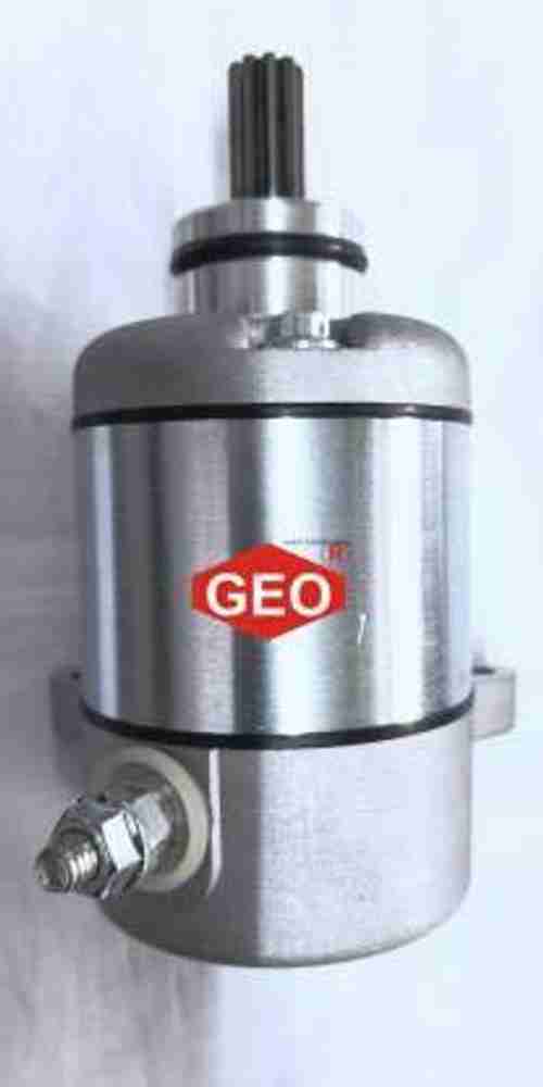 GEO Starter Motor For Super Splendor Glamour Vehicle Starter Motor