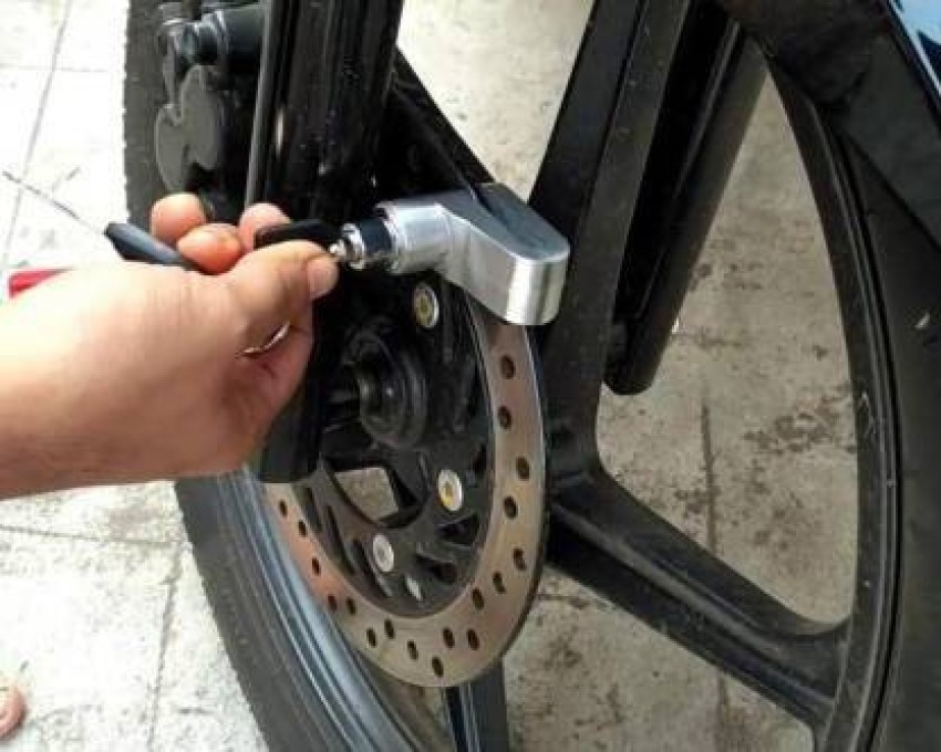 Two wheeler hot sale disc lock