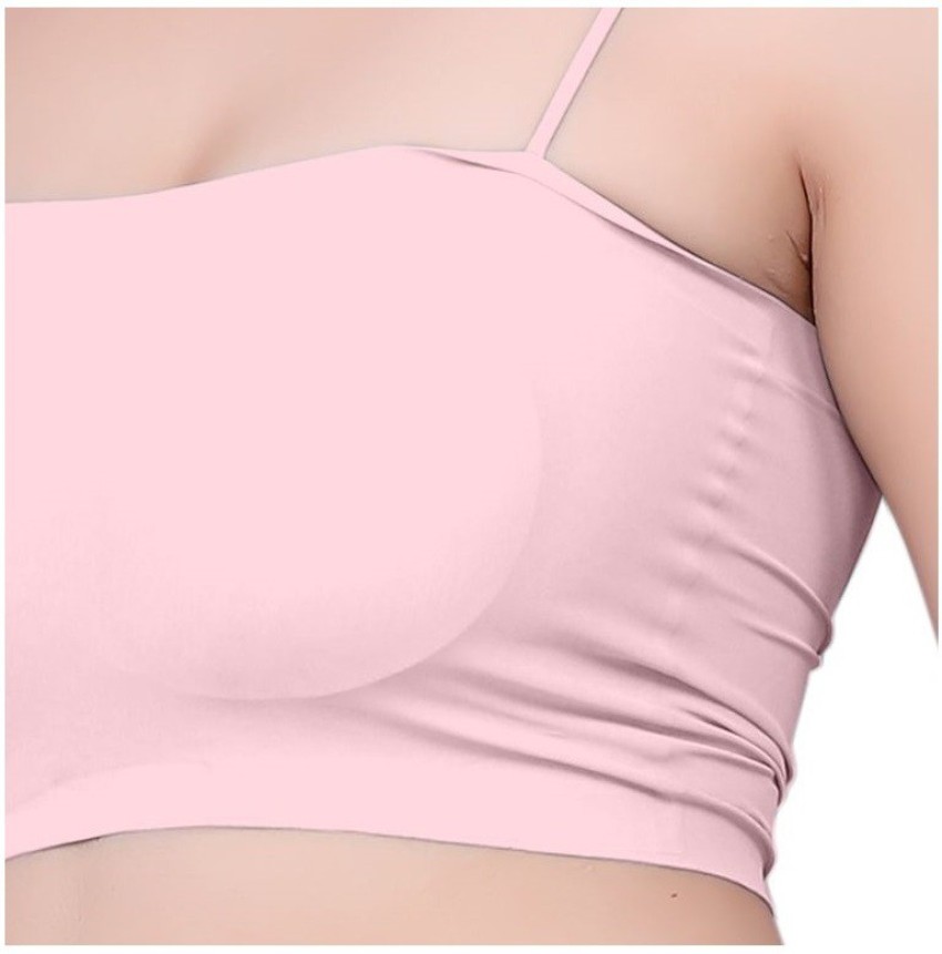Women Tube Non Padded Bra strapless bra free size bra (28-34)