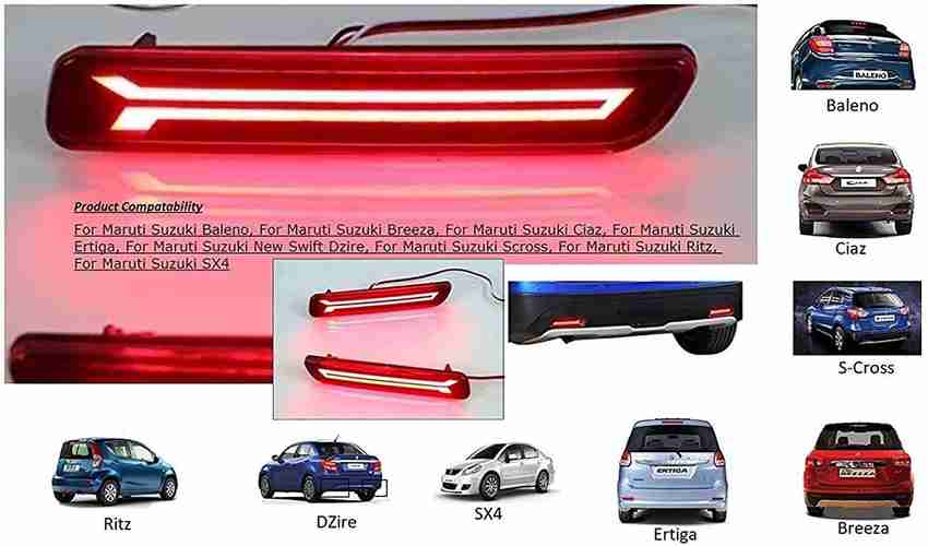 Ciaz rear bumper shop reflector