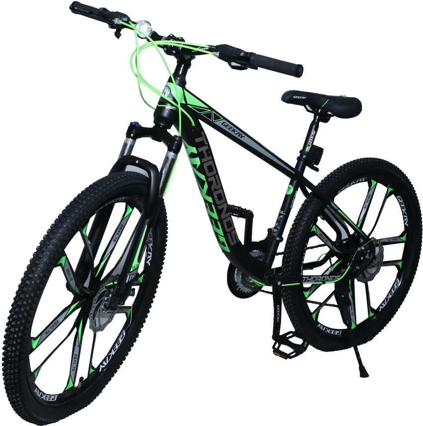 Geekay Thoronos 26T MTB 26 T Mountain Cycle Price in India Buy Geekay Thoronos 26T MTB 26 T Mountain Cycle online at Flipkart