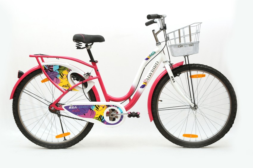 BSA LADY BIRD EVITA 24 T Girls Cycle Womens Cycle Price in India Buy BSA LADY BIRD EVITA 24 T Girls Cycle Womens Cycle online at Flipkart