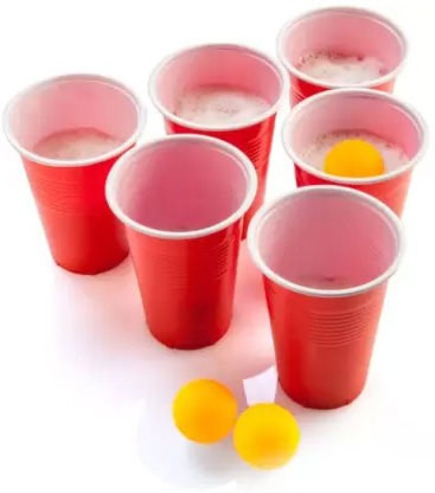 Quick (Pack of 20) Disposable Cups, Beer Glasses, Drinking Cup, Drinking  Glass for Party