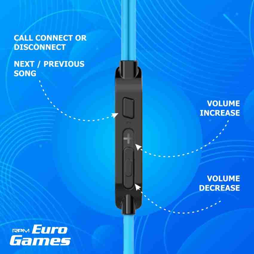 Buy RPM Euro Games Gaming Headphones Earphones Over Ear Wired With Mic  Headphones/Earphones Online at Best Price in India - Snapdeal