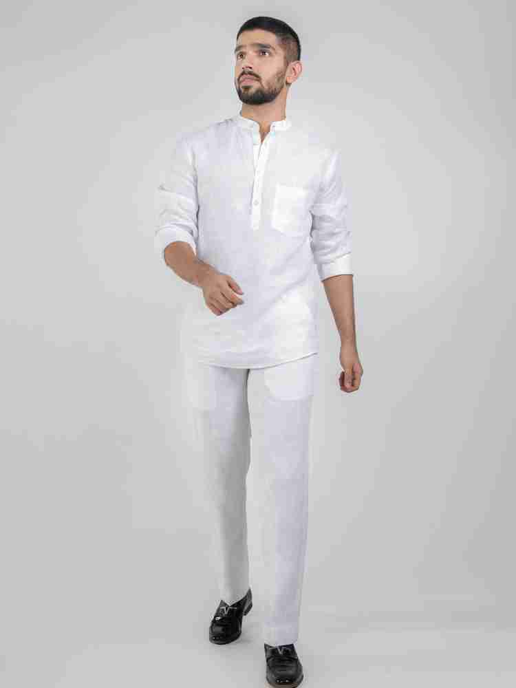 White gown clearance for men