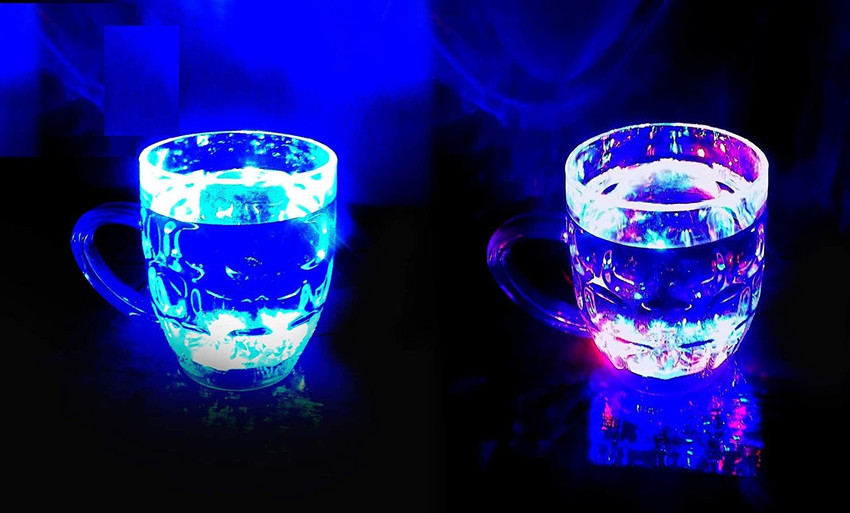 Flashing beer mug clearance