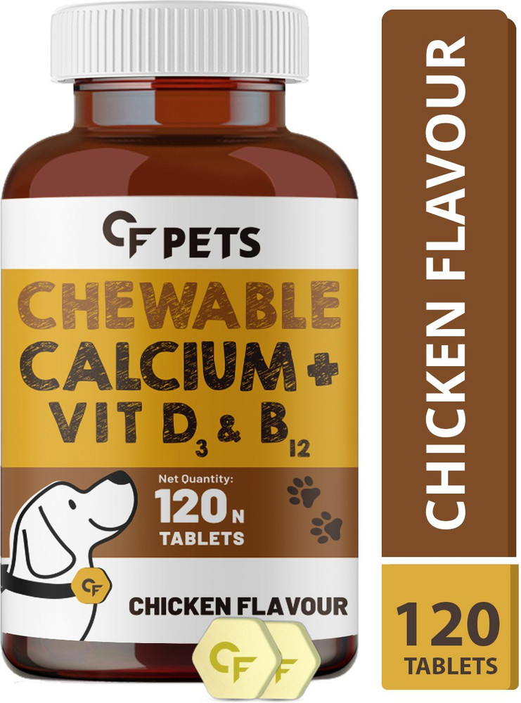 Calcium tablets discount for dogs