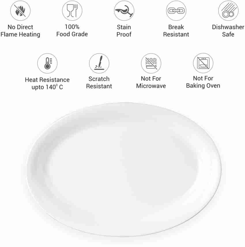 Heated clearance dinner plates