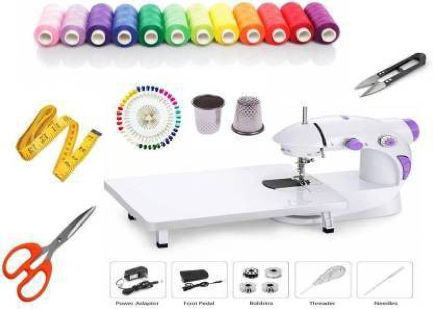 Unihom Mini Sewing Machine With Table for Home Tailoring use Set Sewing Kit  Sewing Kit Price in India - Buy Unihom Mini Sewing Machine With Table for  Home Tailoring use Set Sewing Kit Sewing Kit online at