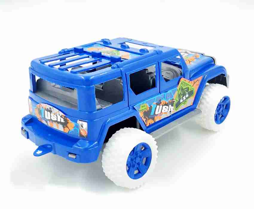 Blue jeep toy car outlet