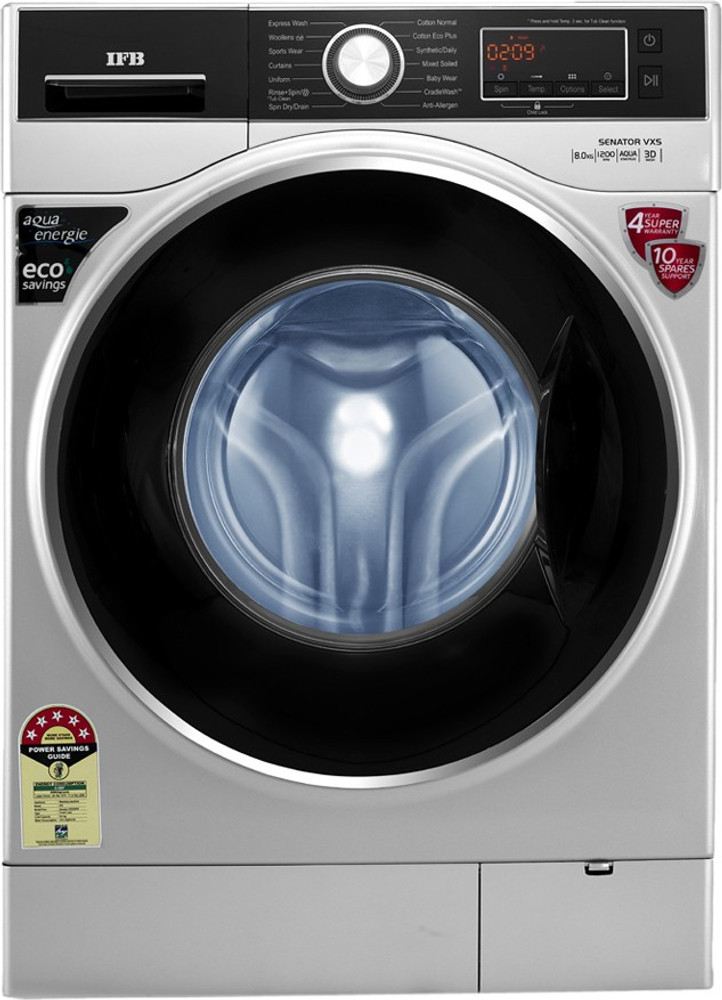 Ifb 8kg deals steam washing machine