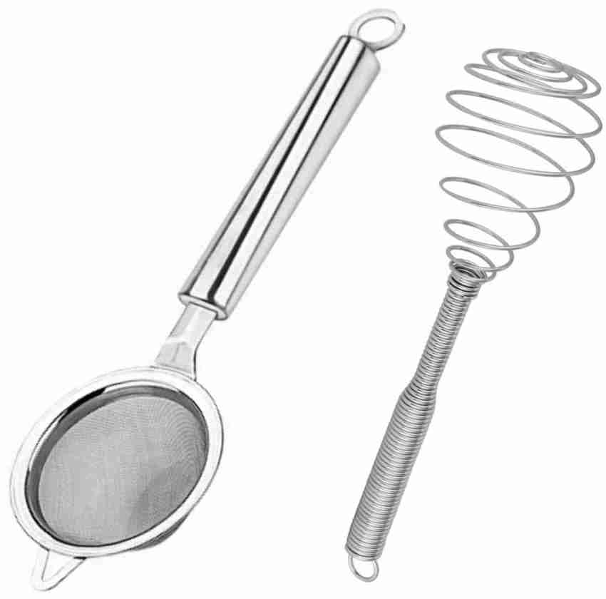 Kitchen Egg Beaters Stainless Steel Whisk For Mixing Foam Spiral