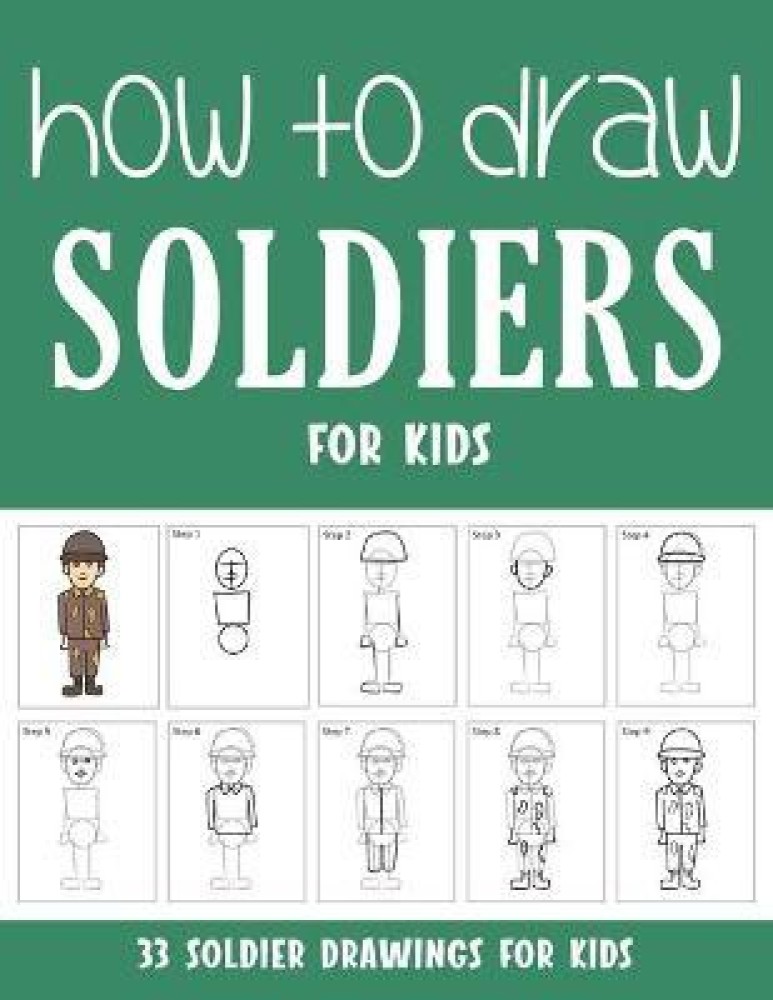 army drawing for kids