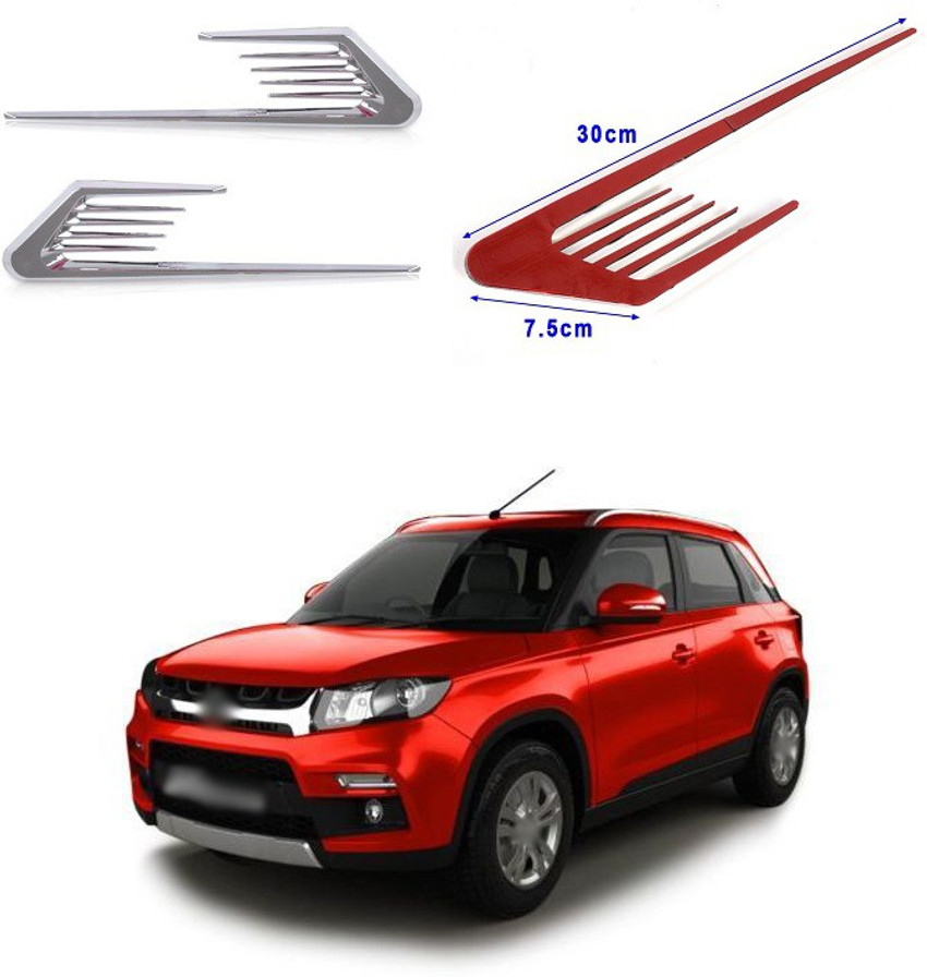 PRTEK Air Flow Car Fender Side Duct Sporty Racing Fender Look Vent